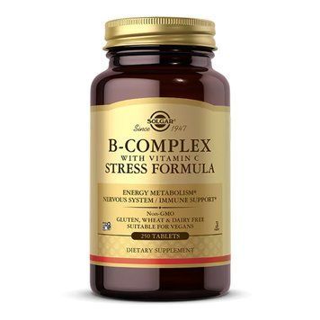 B-Complex with Vitamin C Stress Formula - 250 tabs &mdash; оригинальный товар