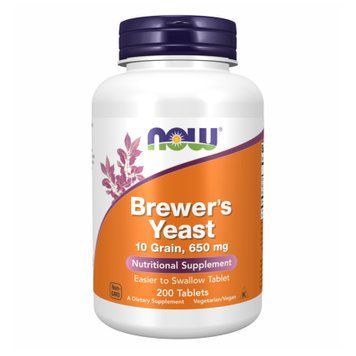 Brewers Yeast 10 grain 650mg - 200 tabs &mdash; оригинальный товар