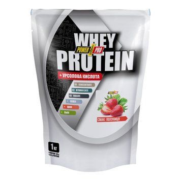 Whey Protein - 1000g Strawberry with Cream &mdash; оригинальный товар