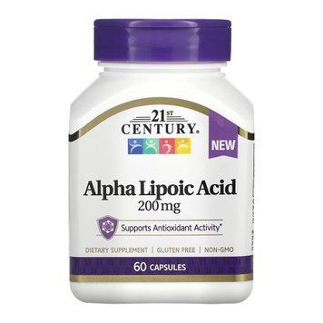Alpha Lipoic Acid 200 mg - 60 caps &mdash; оригинальный товар