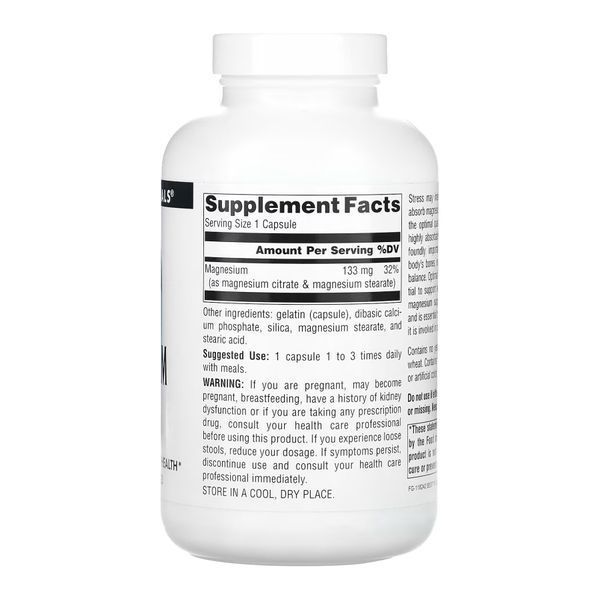 Magnesium Citrate 133mg - 180 caps &mdash; оригінальний товар