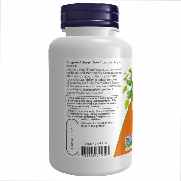 Eleuthero 500mg - 100 vcaps &mdash; оригинальный товар