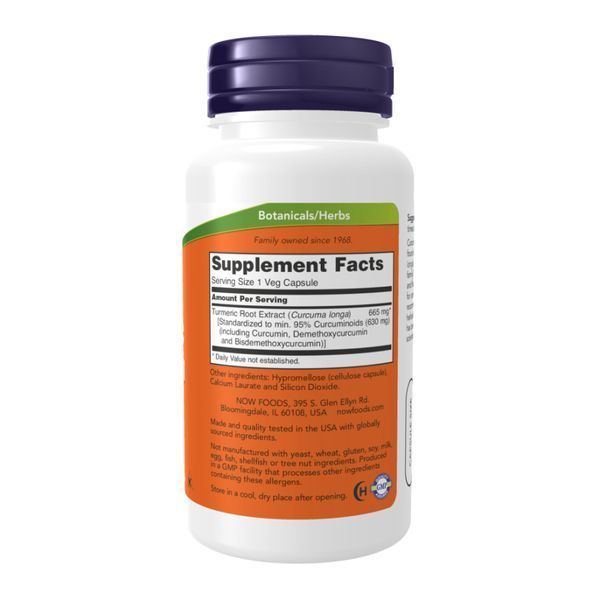 Turmeric Curcumin - 60 vcaps &mdash; оригинальный товар
