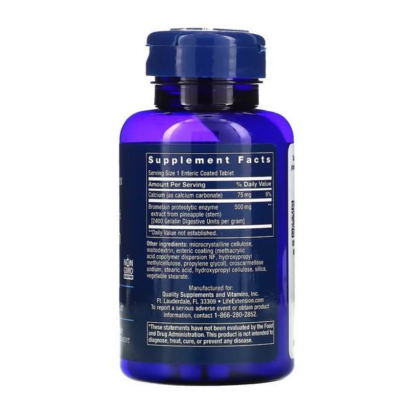Specially-Coated Bromelain	500 mg - 60 tabs &mdash; оригинальный товар