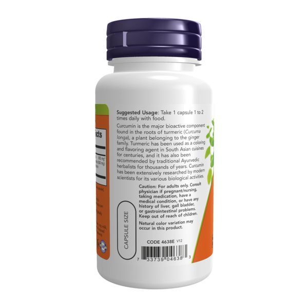 Turmeric Curcumin - 60 vcaps &mdash; оригинальный товар