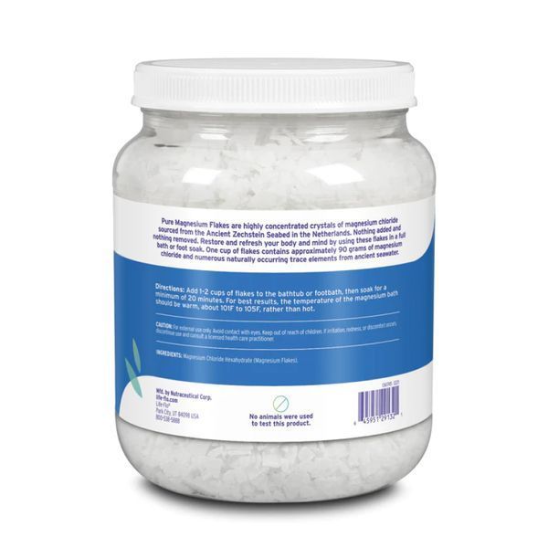 Pure Magnesium Flakes - 44 oz (Повреждена банка) &mdash; оригинальный товар