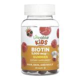 Biotin 5,000 mcg Kids - 60 gummies &mdash; оригінальний товар