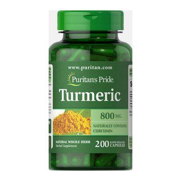 Turmeric 800 mg - 200 caps &mdash; оригинальный товар