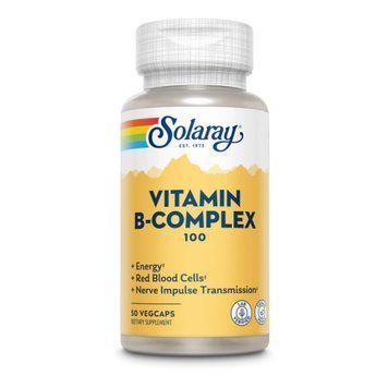 Vitamin B-Complex 100 - 50 vcaps &mdash; оригінальний товар