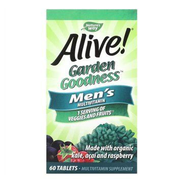 Alive Organic Garden Goodness Men - 60 tabs &mdash; оригинальный товар
