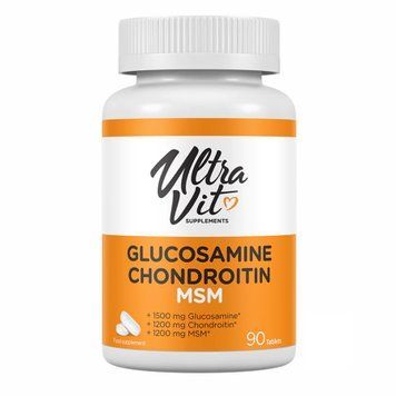 Ultravit Glucosamine Chondroitin MSM - 90 tabs &mdash; оригинальный товар