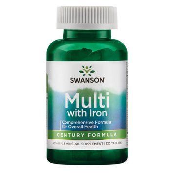 Multi with Iron Century Formula - 130tabs &mdash; оригинальный товар