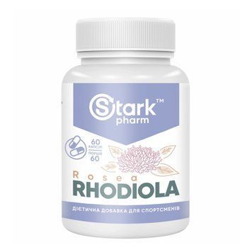 Stark Rhodiola rose 400mg - 60caps &mdash; оригинальный товар