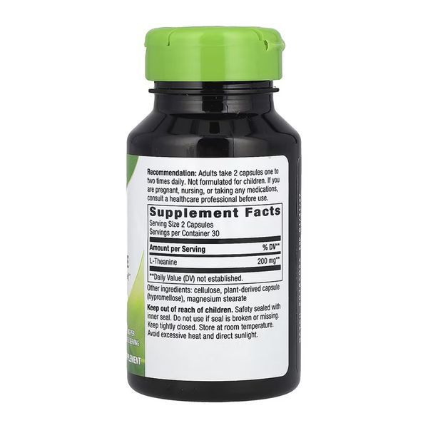 L-Theanine - 60 vcaps &mdash; оригинальный товар
