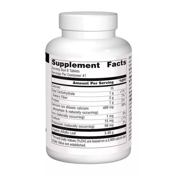 Alfalfa 648mg - 250 tabs &mdash; оригінальний товар