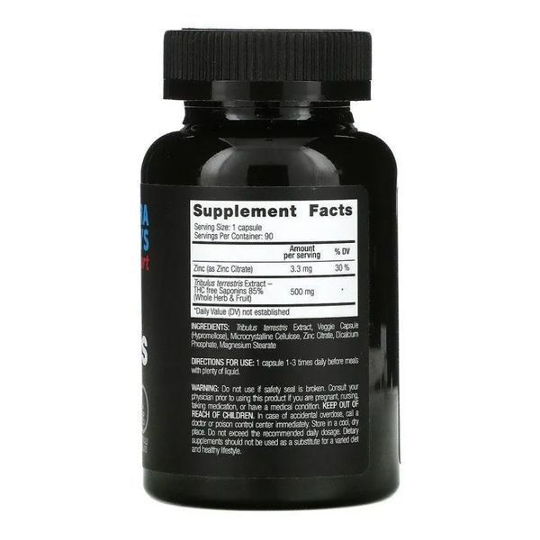 Tribulus Terrestris - 90 caps &mdash; оригінальний товар