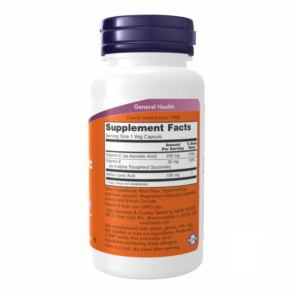 Alpha Lipoic Acid 100mg - 60vcaps &mdash; оригинальный товар