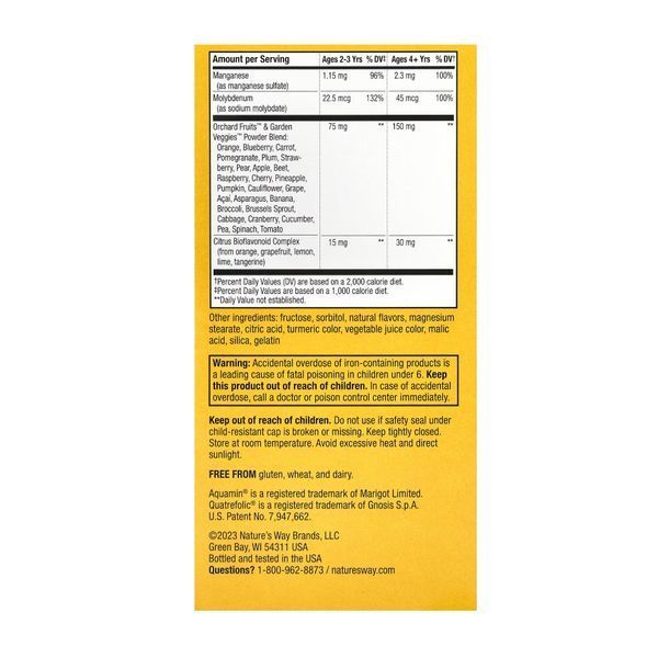 Alive! Children's Chewable Multivitamin - 120 tabs Orange and Berry &mdash; оригінальний товар