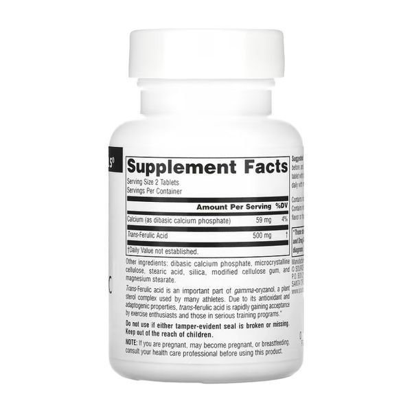 Trans-Ferulic Acid 250mg - 30 tabs &mdash; оригинальный товар