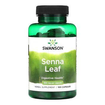 Senna Leaf 500mg - 100 сaps &mdash; оригинальный товар