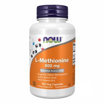 L-Methionine 500mg - 100 caps &mdash; оригинальный товар
