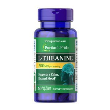L-Theanine 200 mg - 60 caps &mdash; оригинальный товар