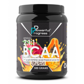 BCAA 2:1:1 + Glutamine - 500g Tropical mix &mdash; оригинальный товар