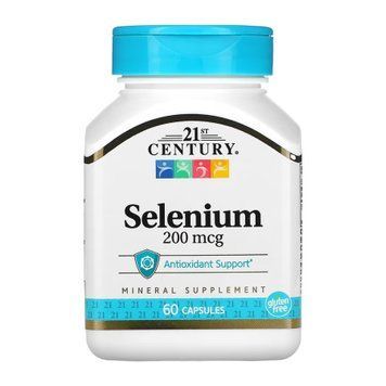 Selenium 200 mcg - 60 caps &mdash; оригинальный товар