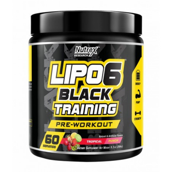 Lipo-6 Black Training - 60serv Tropical Punch &mdash; оригинальный товар