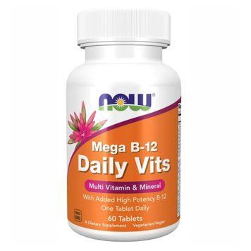 Mega B-12 Daily Vits Multi - 60 tabs &mdash; оригінальний товар