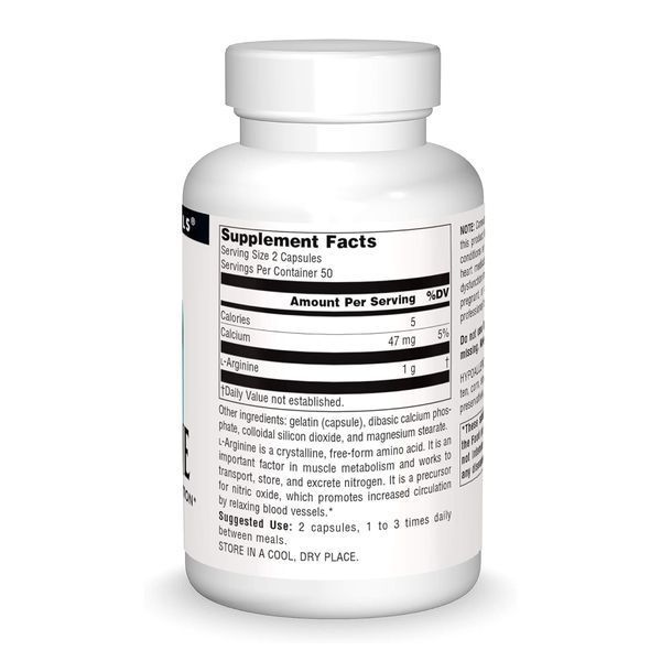 L-Arginine 500 mg - 50 tabs &mdash; оригинальный товар