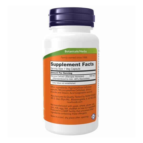 Bacopa Extract 450 mg - 90 vcaps &mdash; оригинальный товар