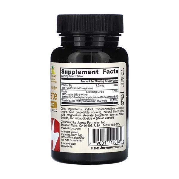 Methyl B-12 & Methyl Folate - 100 tabs (Пошкоджена банка) &mdash; оригінальний товар