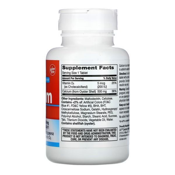 Calcium 500 mg + D3 - 90 tabs &mdash; оригінальний товар