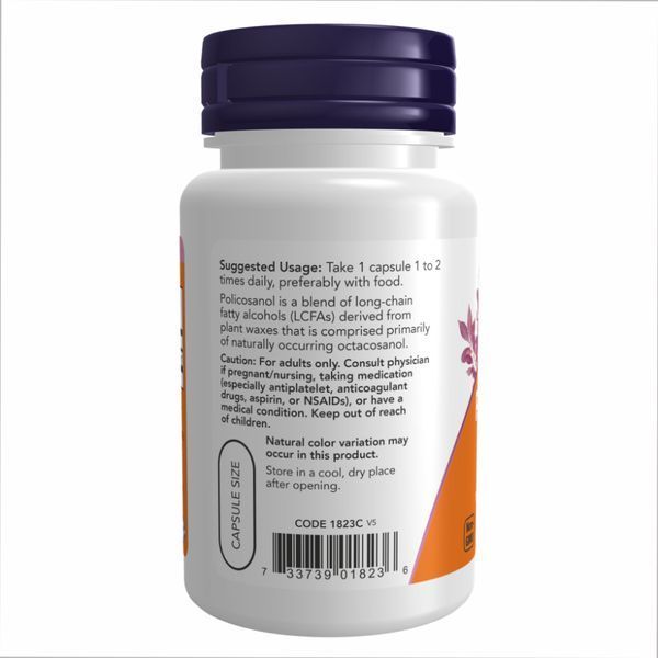 Policosanol 10mg - 90 veg caps &mdash; оригинальный товар