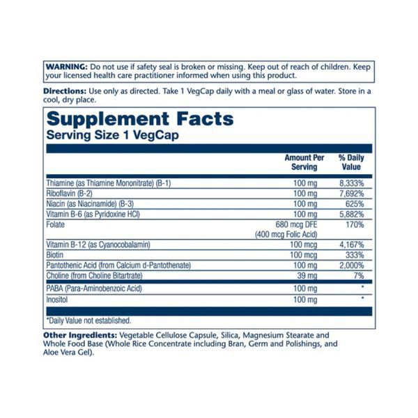 Vitamin B-Complex 100 - 100 vcaps &mdash; оригинальный товар