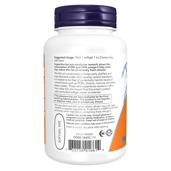 Ultra Omega-3 Fish Oil - 180 Softgels &mdash; оригінальний товар