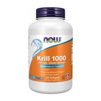 Krill Oil 1000mg - 120 softgels &mdash; оригинальный товар