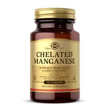 Chelated Manganese - 100 tabs &mdash; оригинальный товар