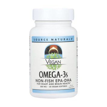 Vegan Omega-3s EPA-DHA 300 mg - 30 softgels &mdash; оригінальний товар