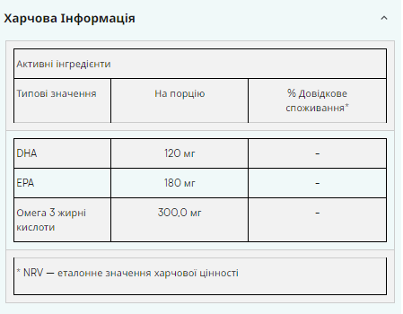 Essential Omega 3 - 250caps &mdash; оригінальний товар