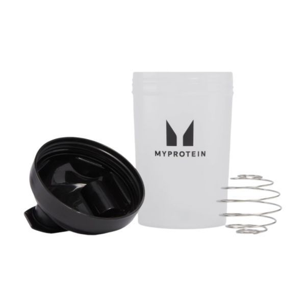Plastic Shaker - 600ml Clear Black &mdash; оригінальний товар