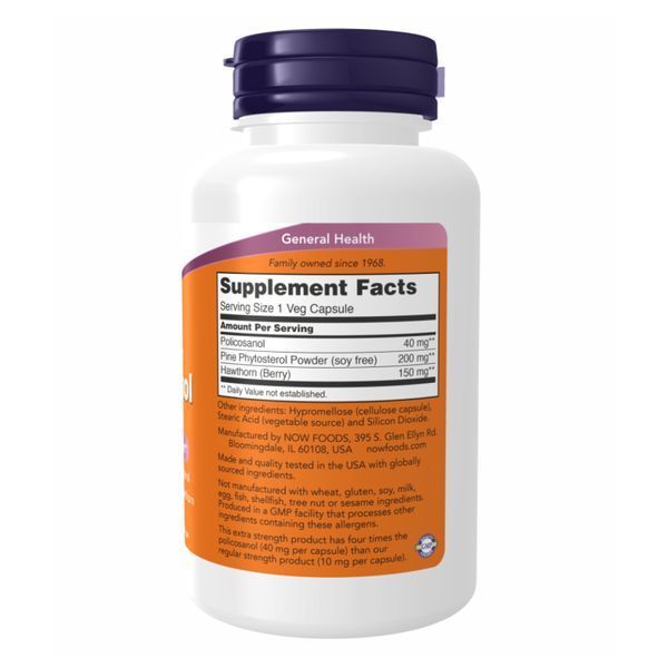 Policosanol 40mg Plus - 90 vcaps &mdash; оригінальний товар