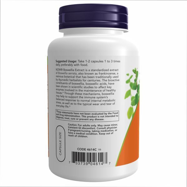 Boswellia Extract 250 mg - 120 vcaps &mdash; оригінальний товар