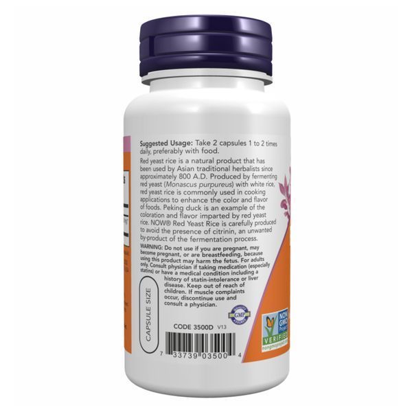 Red Yeast Rice 600mg - 60 vcaps &mdash; оригінальний товар
