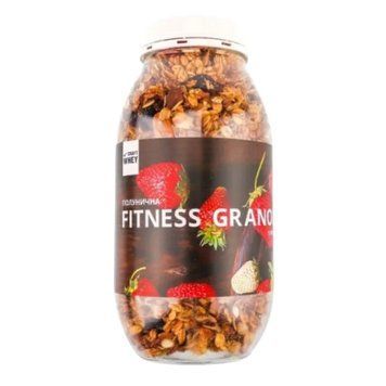Fitness Granola - 450g Strawberry with Protein &mdash; оригинальный товар