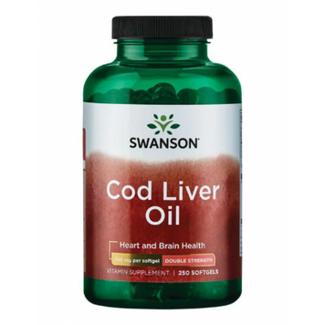 Cod Liver Oil (Double strength) 700mg - 250 Sgels per bottle &mdash; оригинальный товар