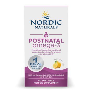 Postnatal Omega-3 - 60 softgels &mdash; оригінальний товар