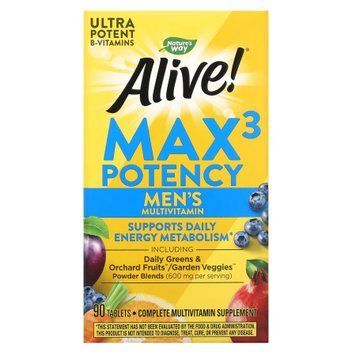 Max3 Men's - 90 tabs &mdash; оригинальный товар