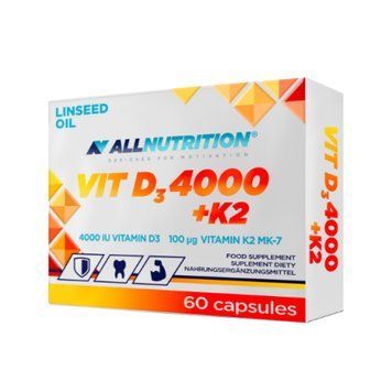 Vit D3 4000 + K2 - 60caps &mdash; оригинальный товар